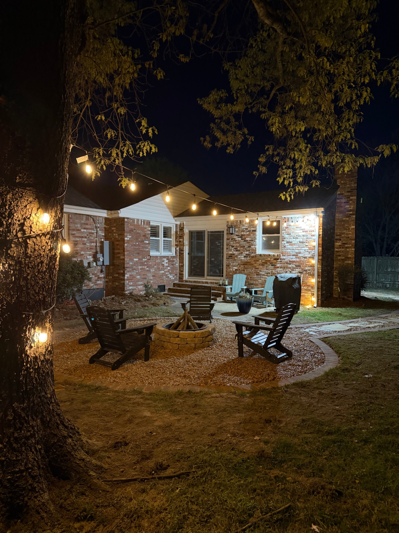 Paver Patio & Fire Pit